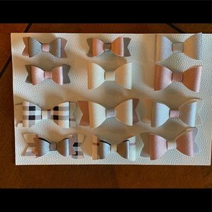 Faux leather Hair Bow